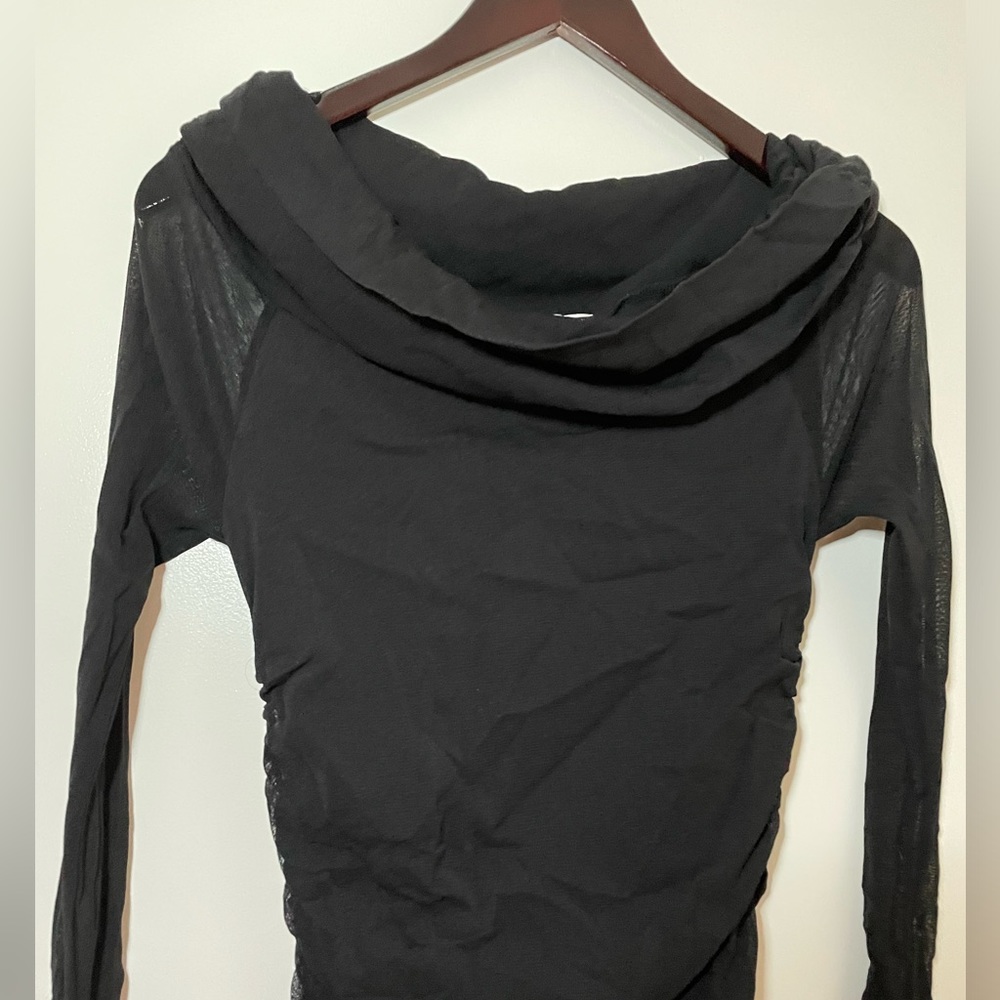 Solar 90’s Black Mesh Dress